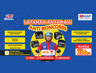 Mau Ganti Aki Motor Tapi 'Mager'? Pakai SIGAP Aja!